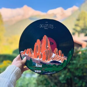 vinyle aiguille du midi, chamonix mont blanc