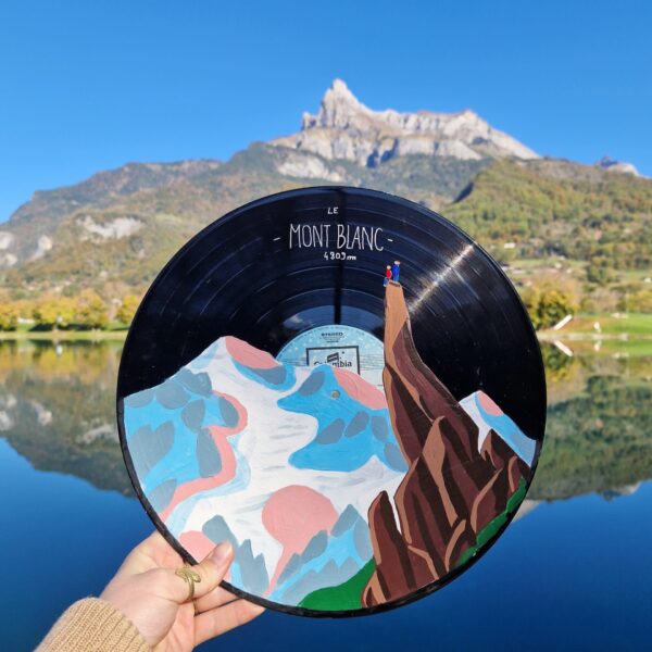 vinyle aiguille du midi, chamonix mont blanc