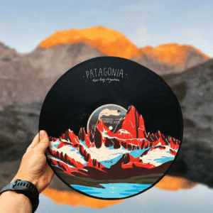 vinyle aiguille du midi, chamonix mont blanc