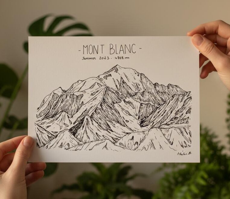 illustration le mont blanc 93b7d9eb-b077-4da1-b7c0-c31b4b988fe1