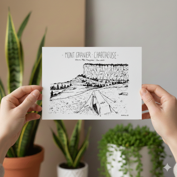 illustration mont granier chartreuse