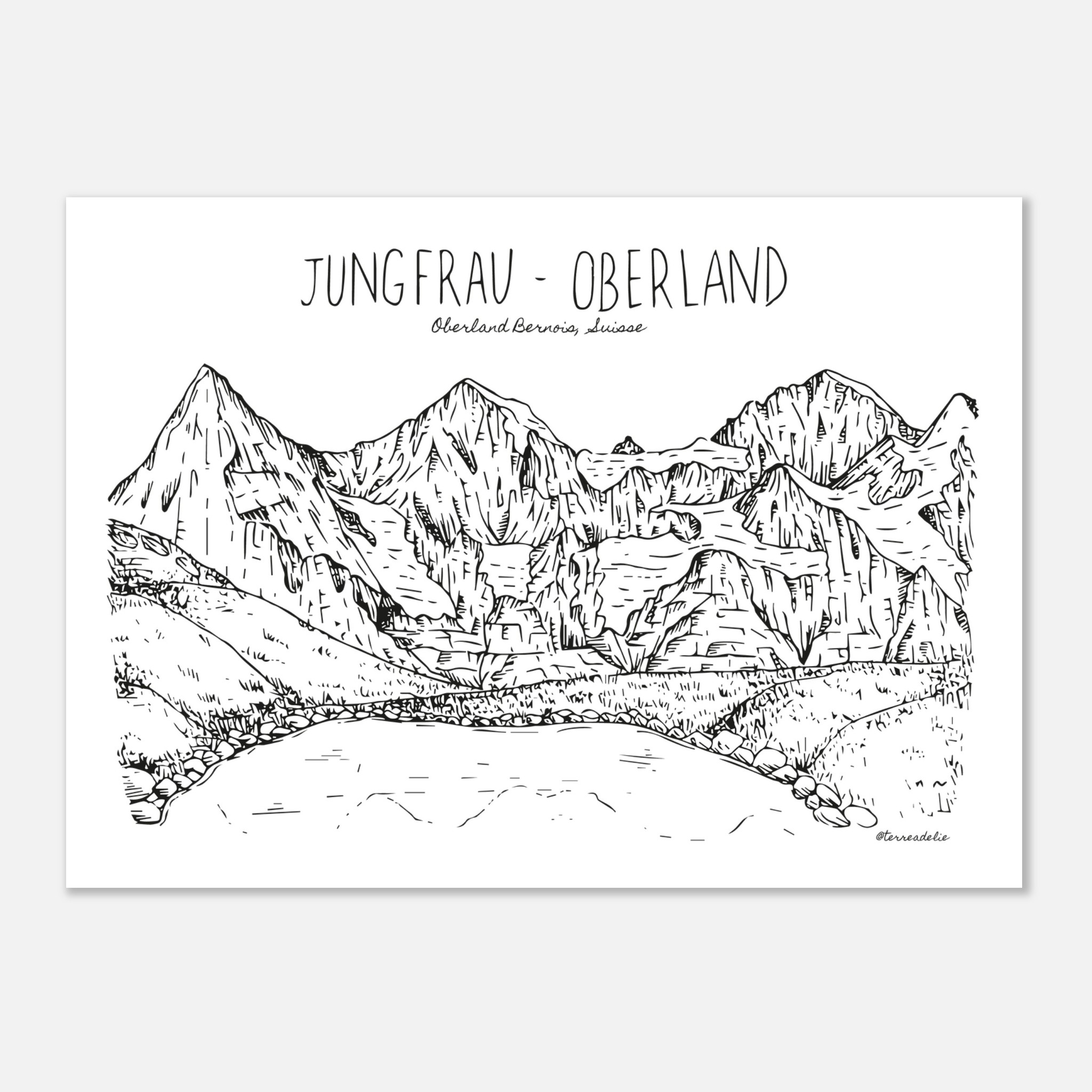 illustration jungfrau, oberland 2d3715b0-d729-4039-93f5-f1658b95f0fd
