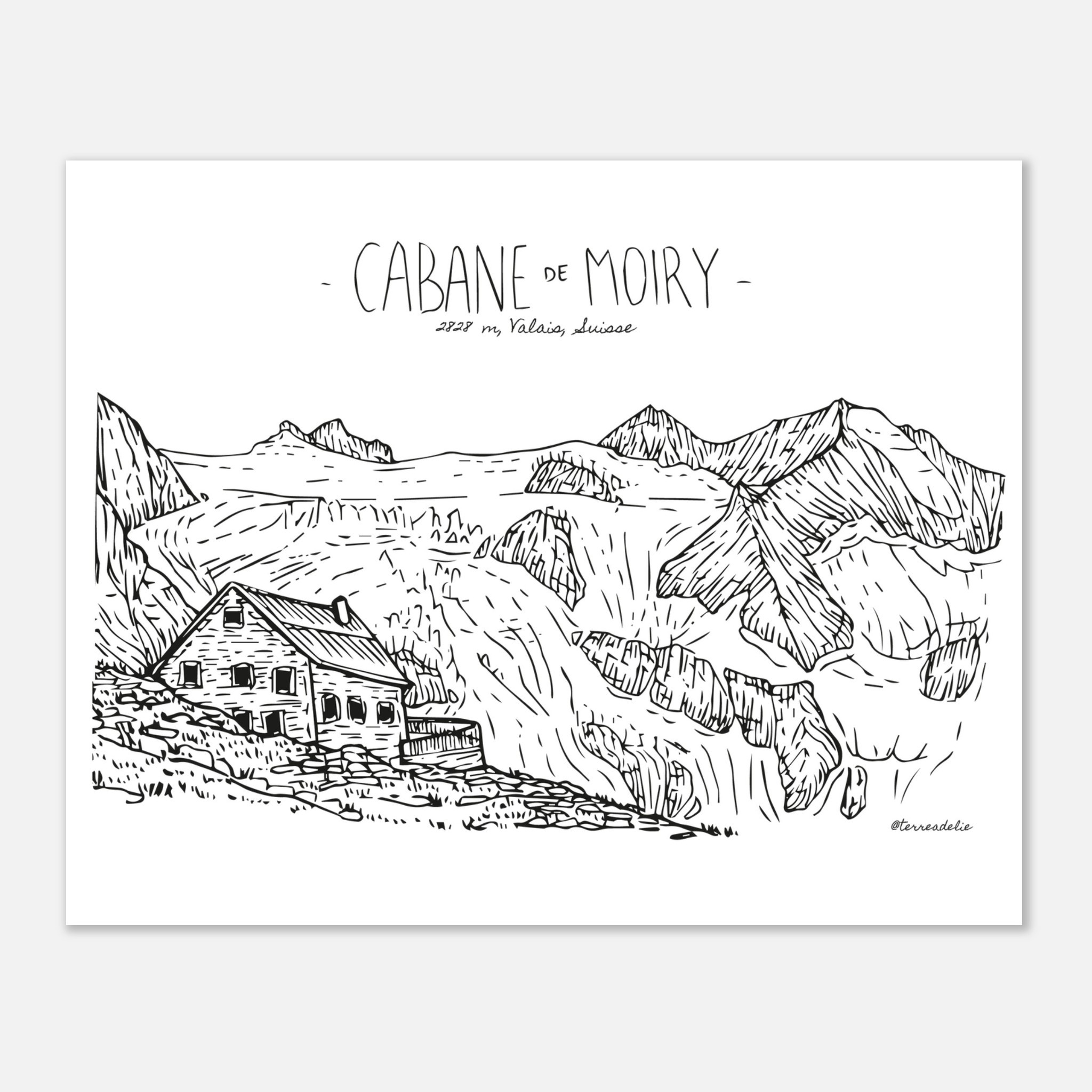 illustration cabane de moiry, valais 45c809ac-3d1a-47c8-85a0-4f0a9918e2a0