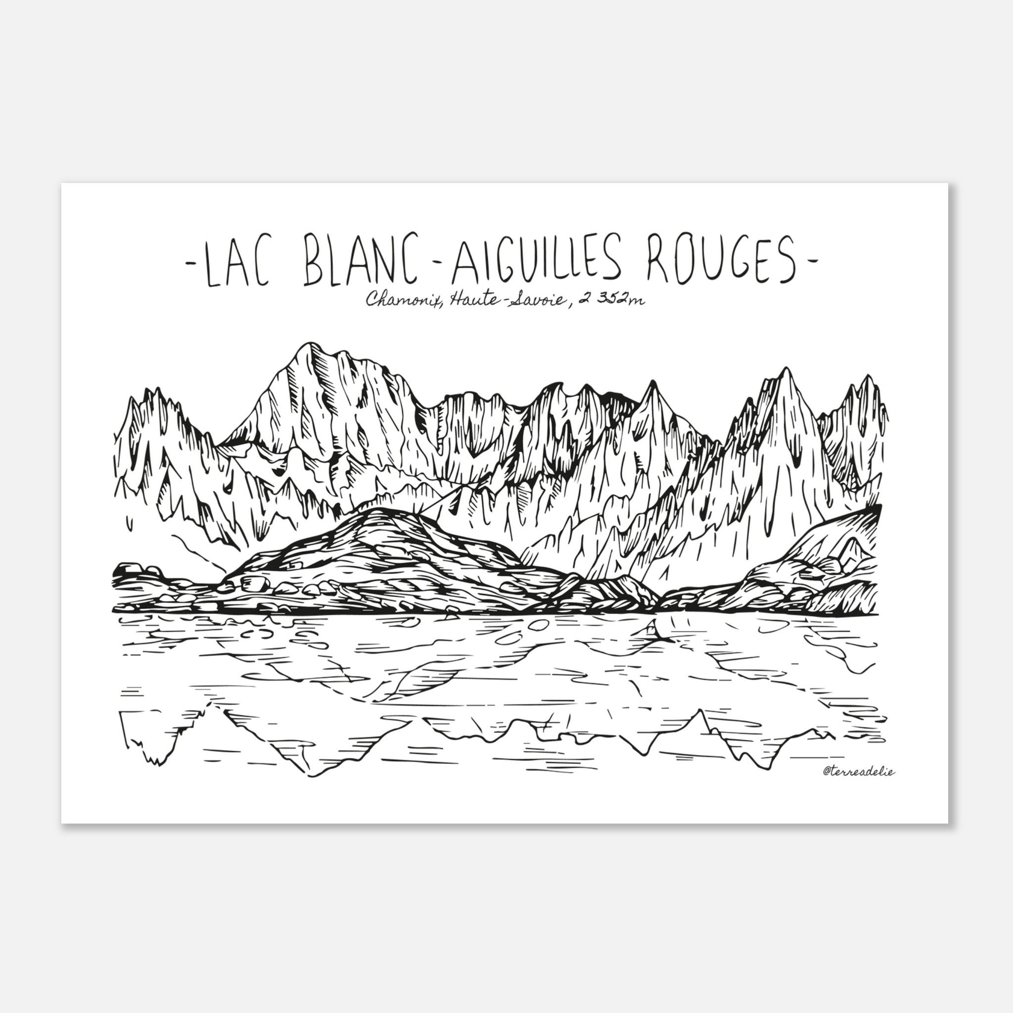 lac blanc, chamonix 783450b6-e964-40c3-863e-64c19b3b5483