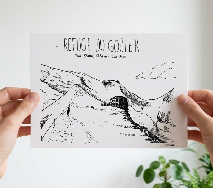 illustration refuge de bellachat illustration refuge de bellachat