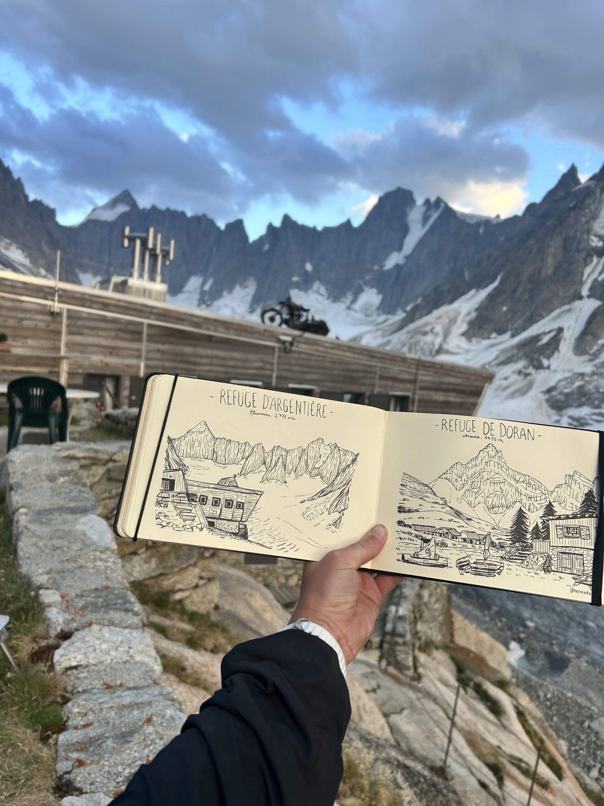 refuge d'argentière, chamonix refuge d'argentière, chamonix